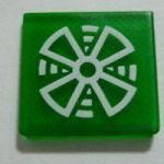 Пиктограмма Функция "Fan, fast", цвет зеленый (9XT 713 630-251)